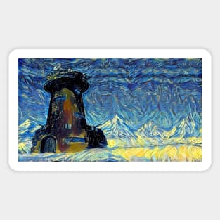 Dragon Ball Muscle Tower Starry Night Sticker